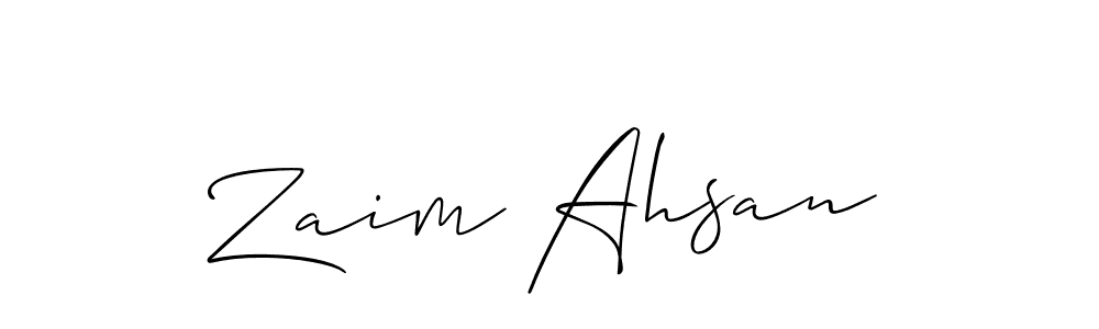 See photos of Zaim Ahsan official signature by Spectra . Check more albums & portfolios. Read reviews & check more about Allison_Script font. Zaim Ahsan signature style 2 images and pictures png