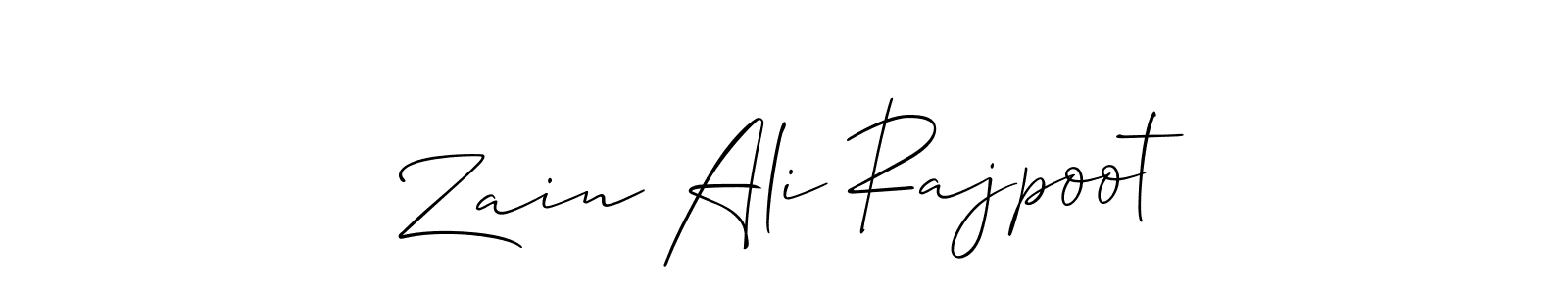 Once you've used our free online signature maker to create your best signature Allison_Script style, it's time to enjoy all of the benefits that Zain Ali Rajpoot name signing documents. Zain Ali Rajpoot signature style 2 images and pictures png