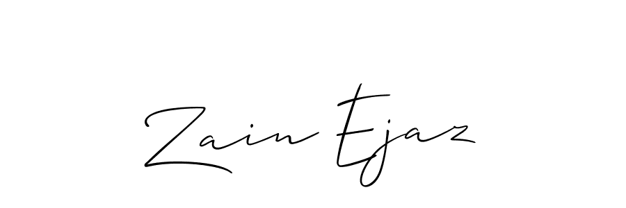 Make a beautiful signature design for name Zain Ejaz. Use this online signature maker to create a handwritten signature for free. Zain Ejaz signature style 2 images and pictures png
