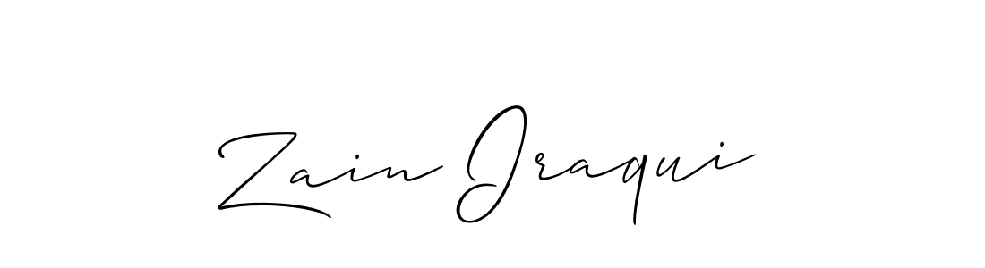 Check out images of Autograph of Zain Iraqui name. Actor Zain Iraqui Signature Style. Allison_Script is a professional sign style online. Zain Iraqui signature style 2 images and pictures png