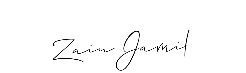 Similarly Allison_Script is the best handwritten signature design. Signature creator online .You can use it as an online autograph creator for name Zain Jamil. Zain Jamil signature style 2 images and pictures png