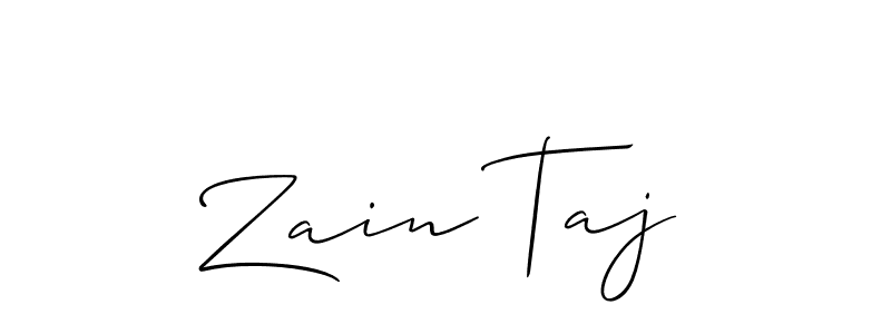 You can use this online signature creator to create a handwritten signature for the name Zain Taj. This is the best online autograph maker. Zain Taj signature style 2 images and pictures png