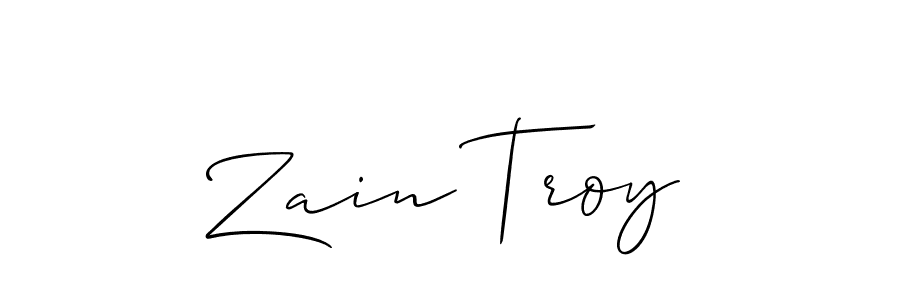 How to Draw Zain Troy signature style? Allison_Script is a latest design signature styles for name Zain Troy. Zain Troy signature style 2 images and pictures png