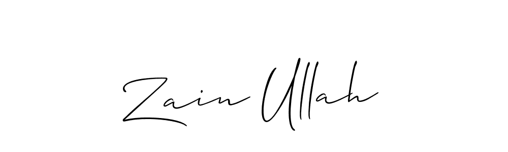 You should practise on your own different ways (Allison_Script) to write your name (Zain Ullah) in signature. don't let someone else do it for you. Zain Ullah signature style 2 images and pictures png