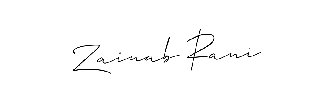 Check out images of Autograph of Zainab Rani name. Actor Zainab Rani Signature Style. Allison_Script is a professional sign style online. Zainab Rani signature style 2 images and pictures png