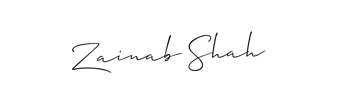 Check out images of Autograph of Zainab Shah name. Actor Zainab Shah Signature Style. Allison_Script is a professional sign style online. Zainab Shah signature style 2 images and pictures png