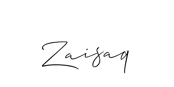 Make a beautiful signature design for name Zaisaq. Use this online signature maker to create a handwritten signature for free. Zaisaq signature style 2 images and pictures png