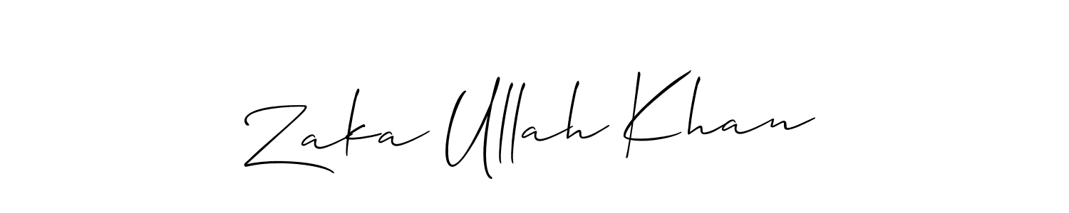 Best and Professional Signature Style for Zaka Ullah Khan. Allison_Script Best Signature Style Collection. Zaka Ullah Khan signature style 2 images and pictures png