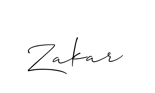 if you are searching for the best signature style for your name Zakar. so please give up your signature search. here we have designed multiple signature styles  using Allison_Script. Zakar signature style 2 images and pictures png