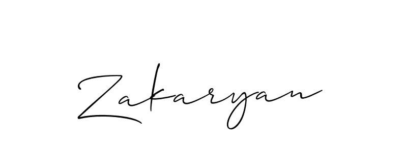 Here are the top 10 professional signature styles for the name Zakaryan. These are the best autograph styles you can use for your name. Zakaryan signature style 2 images and pictures png