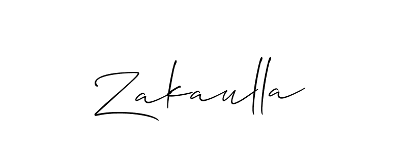 Also You can easily find your signature by using the search form. We will create Zakaulla name handwritten signature images for you free of cost using Allison_Script sign style. Zakaulla signature style 2 images and pictures png