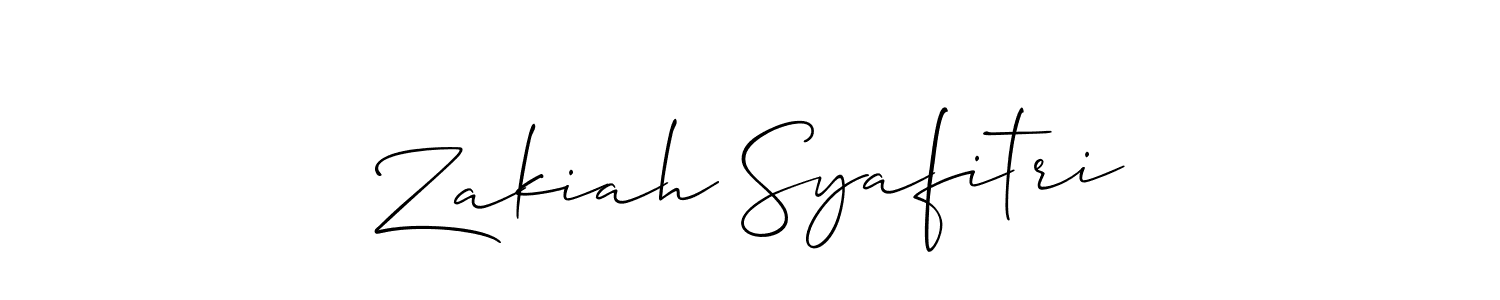 You can use this online signature creator to create a handwritten signature for the name Zakiah Syafitri. This is the best online autograph maker. Zakiah Syafitri signature style 2 images and pictures png