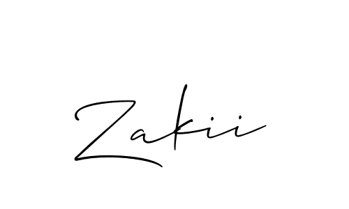 Best and Professional Signature Style for Zakii. Allison_Script Best Signature Style Collection. Zakii signature style 2 images and pictures png