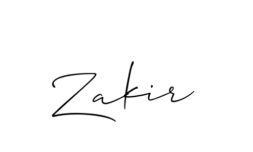 Similarly Allison_Script is the best handwritten signature design. Signature creator online .You can use it as an online autograph creator for name Zakir. Zakir signature style 2 images and pictures png
