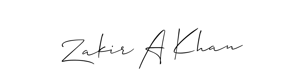 See photos of Zakir A Khan official signature by Spectra . Check more albums & portfolios. Read reviews & check more about Allison_Script font. Zakir A Khan signature style 2 images and pictures png