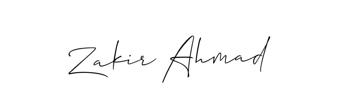 This is the best signature style for the Zakir Ahmad name. Also you like these signature font (Allison_Script). Mix name signature. Zakir Ahmad signature style 2 images and pictures png