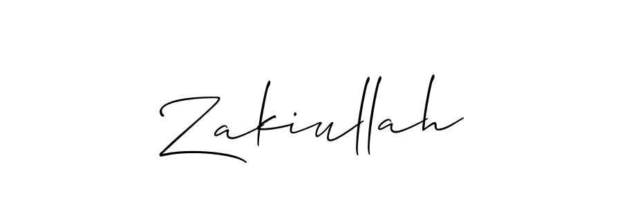 Make a short Zakiullah signature style. Manage your documents anywhere anytime using Allison_Script. Create and add eSignatures, submit forms, share and send files easily. Zakiullah signature style 2 images and pictures png