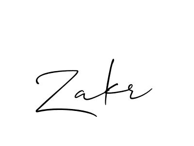 Once you've used our free online signature maker to create your best signature Allison_Script style, it's time to enjoy all of the benefits that Zakr name signing documents. Zakr signature style 2 images and pictures png