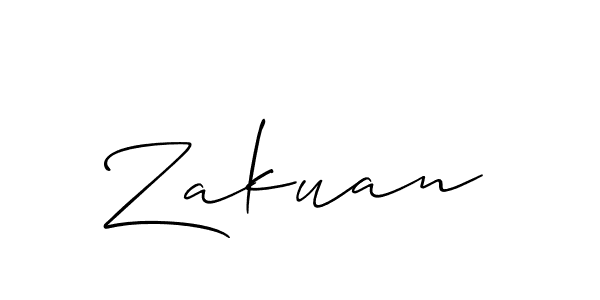 You can use this online signature creator to create a handwritten signature for the name Zakuan. This is the best online autograph maker. Zakuan signature style 2 images and pictures png