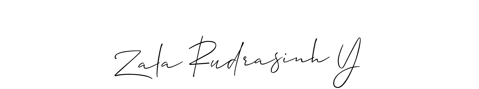 Once you've used our free online signature maker to create your best signature Allison_Script style, it's time to enjoy all of the benefits that Zala Rudrasinh Y name signing documents. Zala Rudrasinh Y signature style 2 images and pictures png