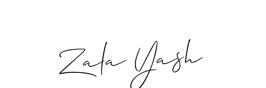 Check out images of Autograph of Zala Yash name. Actor Zala Yash Signature Style. Allison_Script is a professional sign style online. Zala Yash signature style 2 images and pictures png