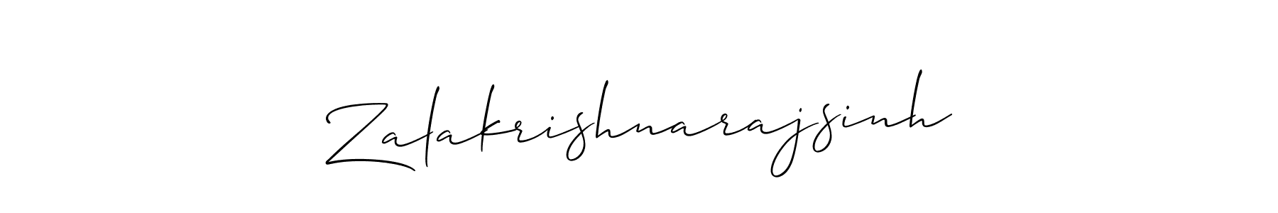 This is the best signature style for the Zalakrishnarajsinh name. Also you like these signature font (Allison_Script). Mix name signature. Zalakrishnarajsinh signature style 2 images and pictures png