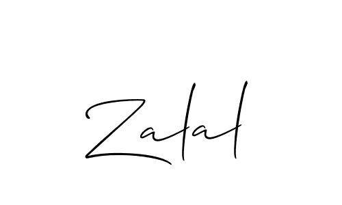 Here are the top 10 professional signature styles for the name Zalal. These are the best autograph styles you can use for your name. Zalal signature style 2 images and pictures png