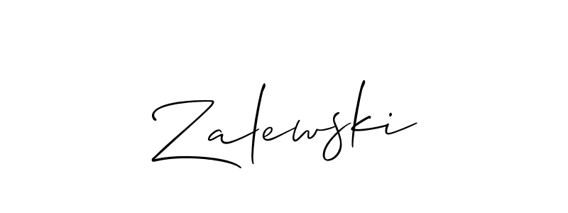 Make a beautiful signature design for name Zalewski. Use this online signature maker to create a handwritten signature for free. Zalewski signature style 2 images and pictures png