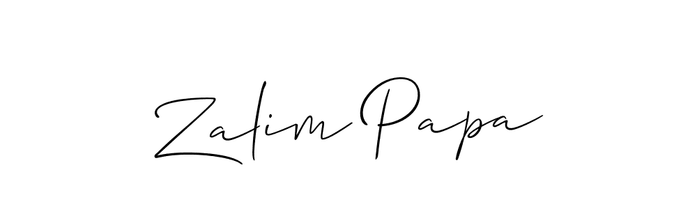 See photos of Zalim Papa official signature by Spectra . Check more albums & portfolios. Read reviews & check more about Allison_Script font. Zalim Papa signature style 2 images and pictures png