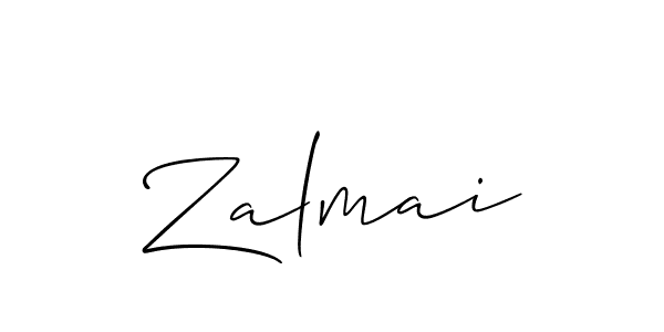 if you are searching for the best signature style for your name Zalmai. so please give up your signature search. here we have designed multiple signature styles  using Allison_Script. Zalmai signature style 2 images and pictures png