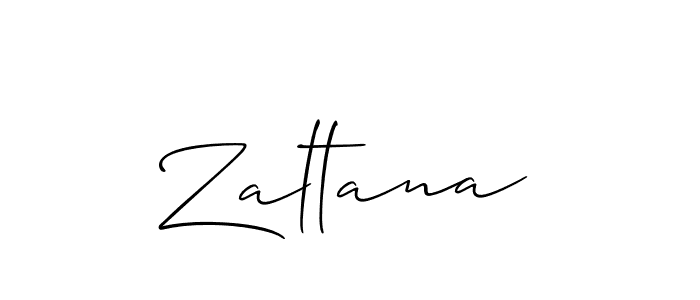 Similarly Allison_Script is the best handwritten signature design. Signature creator online .You can use it as an online autograph creator for name Zaltana. Zaltana signature style 2 images and pictures png