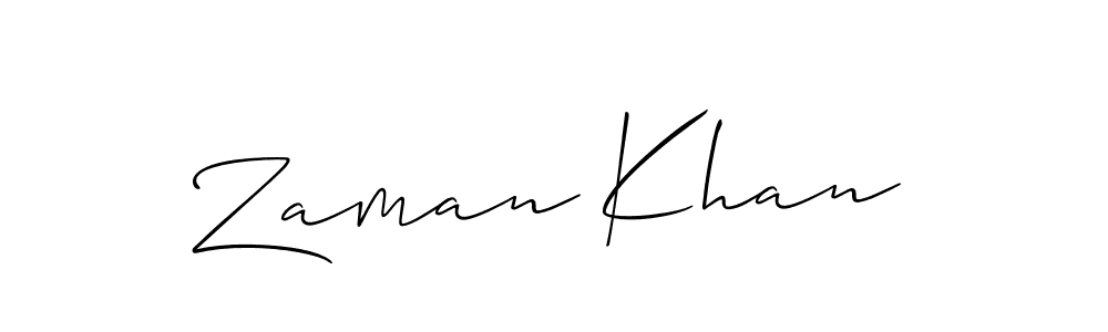 Make a beautiful signature design for name Zaman Khan. Use this online signature maker to create a handwritten signature for free. Zaman Khan signature style 2 images and pictures png