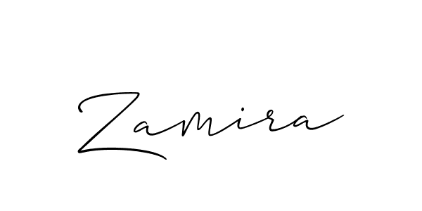 if you are searching for the best signature style for your name Zamira. so please give up your signature search. here we have designed multiple signature styles  using Allison_Script. Zamira signature style 2 images and pictures png