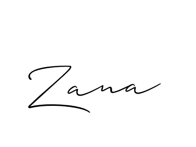 Similarly Allison_Script is the best handwritten signature design. Signature creator online .You can use it as an online autograph creator for name Zana. Zana signature style 2 images and pictures png