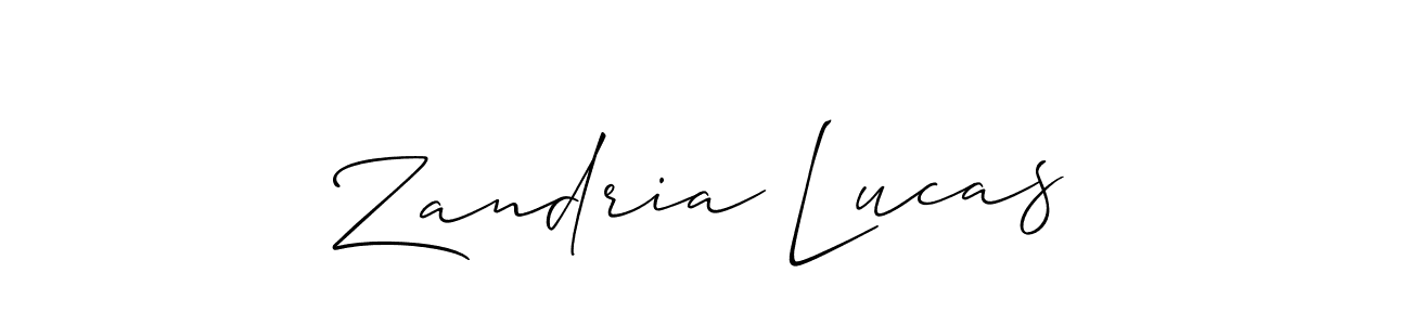 Make a short Zandria Lucas signature style. Manage your documents anywhere anytime using Allison_Script. Create and add eSignatures, submit forms, share and send files easily. Zandria Lucas signature style 2 images and pictures png