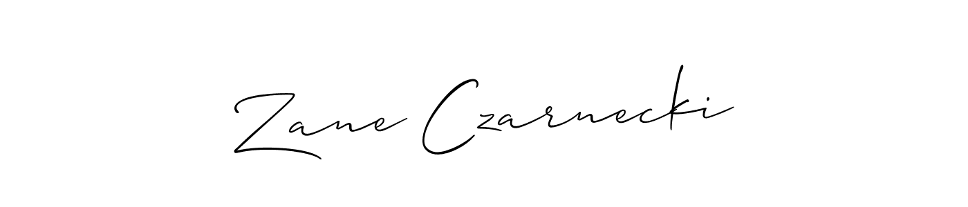 You can use this online signature creator to create a handwritten signature for the name Zane Czarnecki. This is the best online autograph maker. Zane Czarnecki signature style 2 images and pictures png