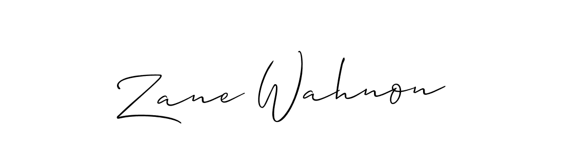 This is the best signature style for the Zane Wahnon name. Also you like these signature font (Allison_Script). Mix name signature. Zane Wahnon signature style 2 images and pictures png