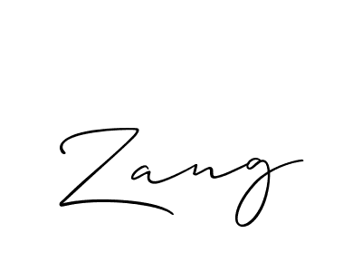 This is the best signature style for the Zang name. Also you like these signature font (Allison_Script). Mix name signature. Zang signature style 2 images and pictures png