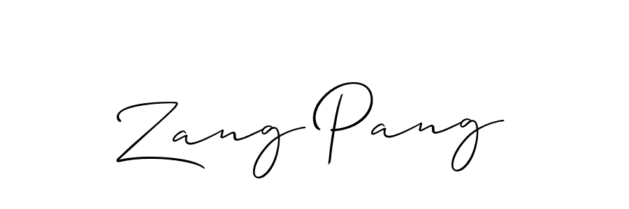 Check out images of Autograph of Zang Pang name. Actor Zang Pang Signature Style. Allison_Script is a professional sign style online. Zang Pang signature style 2 images and pictures png