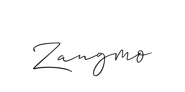 Similarly Allison_Script is the best handwritten signature design. Signature creator online .You can use it as an online autograph creator for name Zangmo. Zangmo signature style 2 images and pictures png