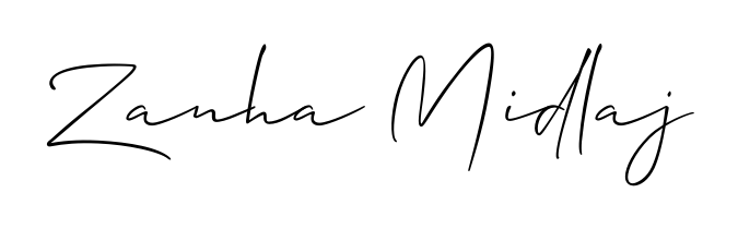 Build your personal autograph collection for name Zanha Midlaj with Allison_Script design. Browse, select, and save your favorites. Zanha Midlaj signature style 2 images and pictures png