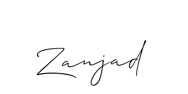 Here are the top 10 professional signature styles for the name Zanjad. These are the best autograph styles you can use for your name. Zanjad signature style 2 images and pictures png