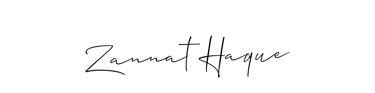 Once you've used our free online signature maker to create your best signature Allison_Script style, it's time to enjoy all of the benefits that Zannat Haque name signing documents. Zannat Haque signature style 2 images and pictures png