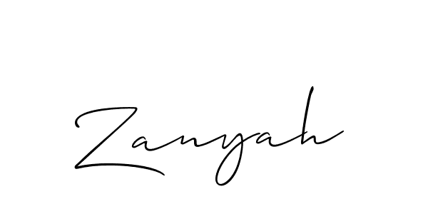 Here are the top 10 professional signature styles for the name Zanyah. These are the best autograph styles you can use for your name. Zanyah signature style 2 images and pictures png