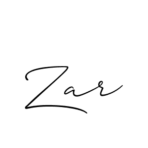 Also You can easily find your signature by using the search form. We will create Zar name handwritten signature images for you free of cost using Allison_Script sign style. Zar signature style 2 images and pictures png