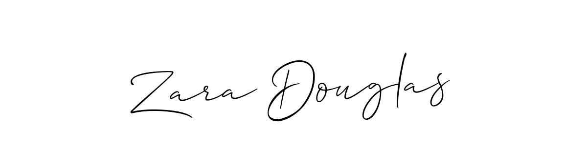 Make a short Zara Douglas signature style. Manage your documents anywhere anytime using Allison_Script. Create and add eSignatures, submit forms, share and send files easily. Zara Douglas signature style 2 images and pictures png