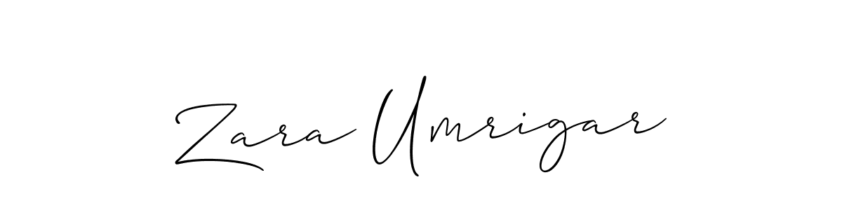 You can use this online signature creator to create a handwritten signature for the name Zara Umrigar. This is the best online autograph maker. Zara Umrigar signature style 2 images and pictures png