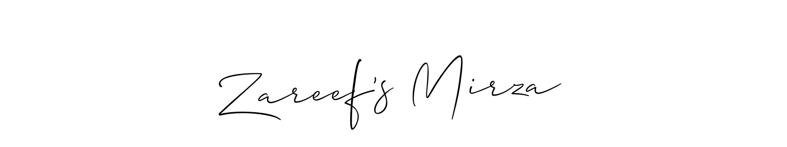 Here are the top 10 professional signature styles for the name Zareef’s Mirza. These are the best autograph styles you can use for your name. Zareef’s Mirza signature style 2 images and pictures png