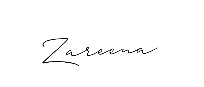 Similarly Allison_Script is the best handwritten signature design. Signature creator online .You can use it as an online autograph creator for name Zareena. Zareena signature style 2 images and pictures png
