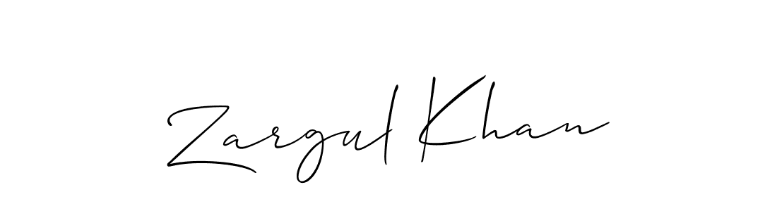 Make a beautiful signature design for name Zargul Khan. Use this online signature maker to create a handwritten signature for free. Zargul Khan signature style 2 images and pictures png